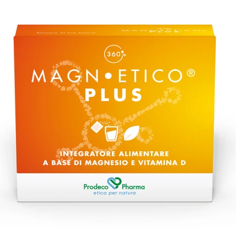 Magnetico Plus Integratore di Magnesio e Vitamina D3 32 Bustine